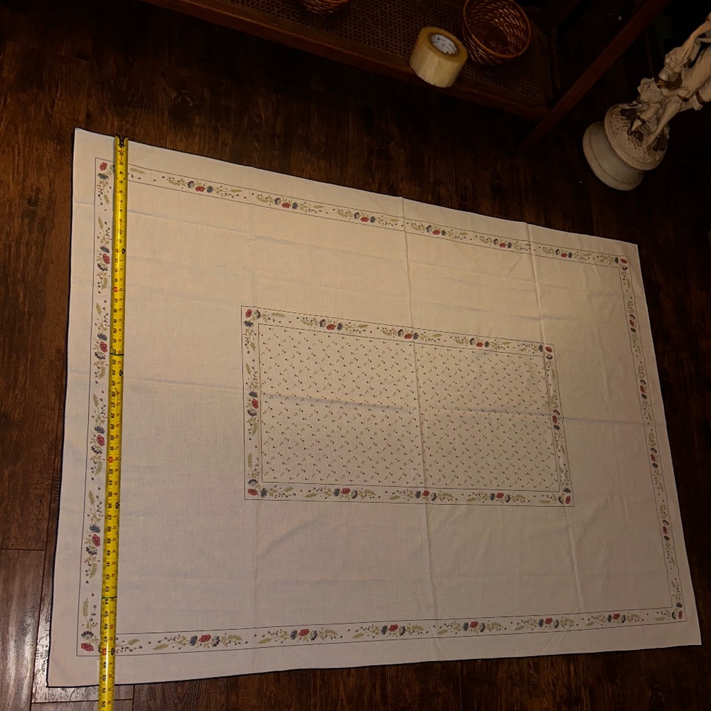Vintage tablecloth